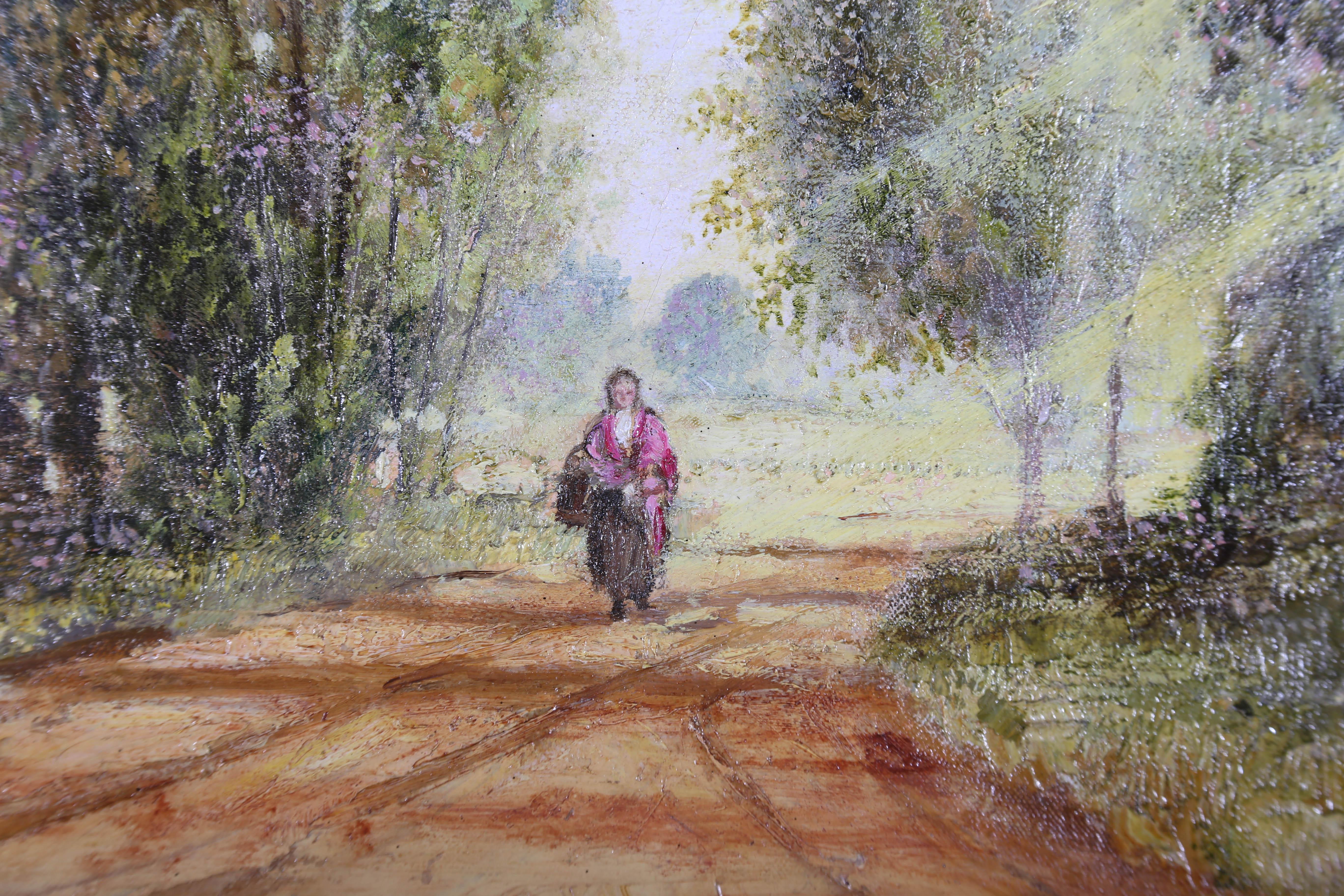 Graham Ross - Olio del XX secolo, Sentiero di campagna in vendita 2