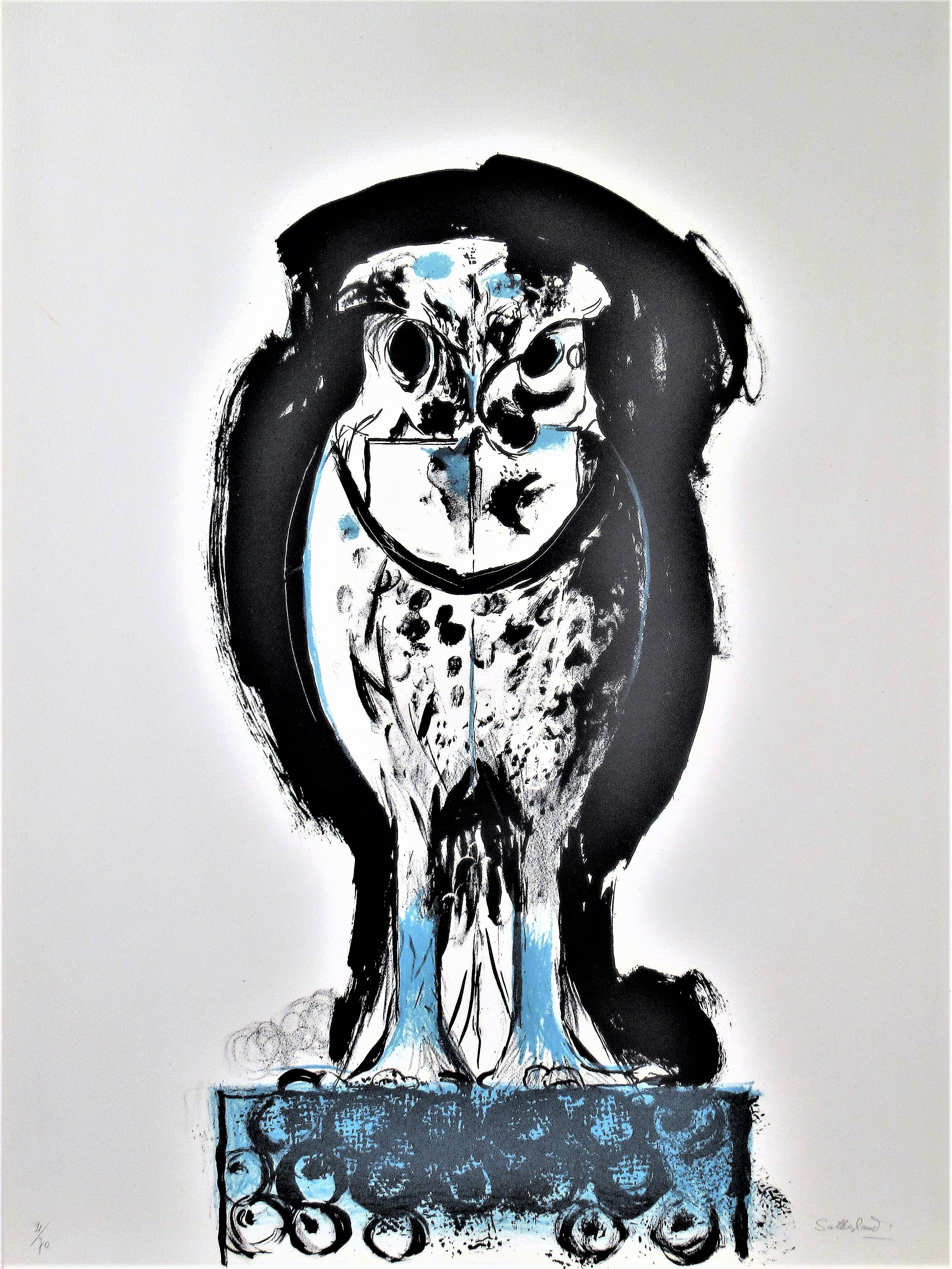 Animal Print Graham Sutherland - « Bird Form » de la suite « Bestiary and some Correspondences » 