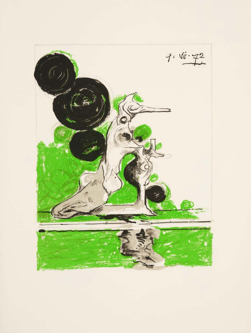Graham Sutherland, Hybrid, from Memories and Portraits of Artists, 1972