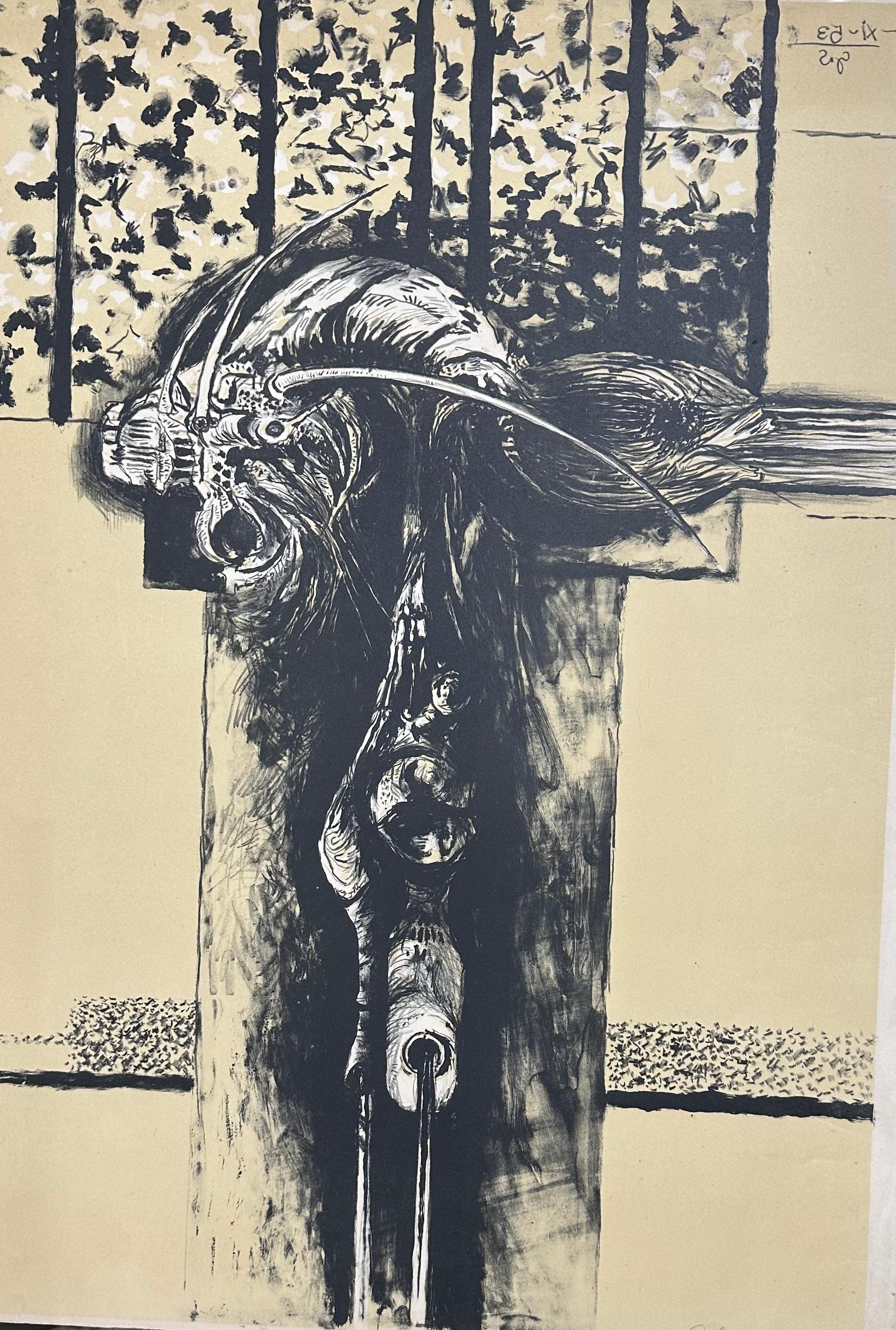 Graham Sutherland
"Predatory Form" (Forme prédatrice)
Lithographie originale
1953
Signé à la main au crayon par l'artiste
Numéroté 33/50 de l'édition de 50