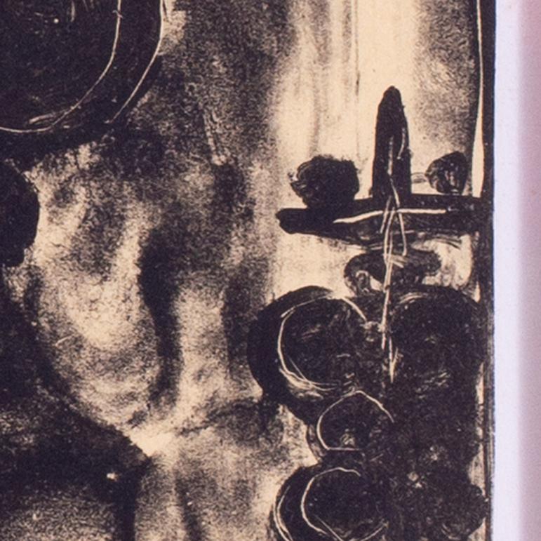 Graham Sutherland, signierte Originallithographie „Die Musik“, 1976, Britisch, Mitte des Jahrhunderts im Angebot 5