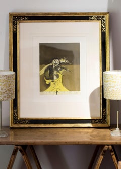 British, 20th century etching with acquaint by Graham Sutherland of a bee