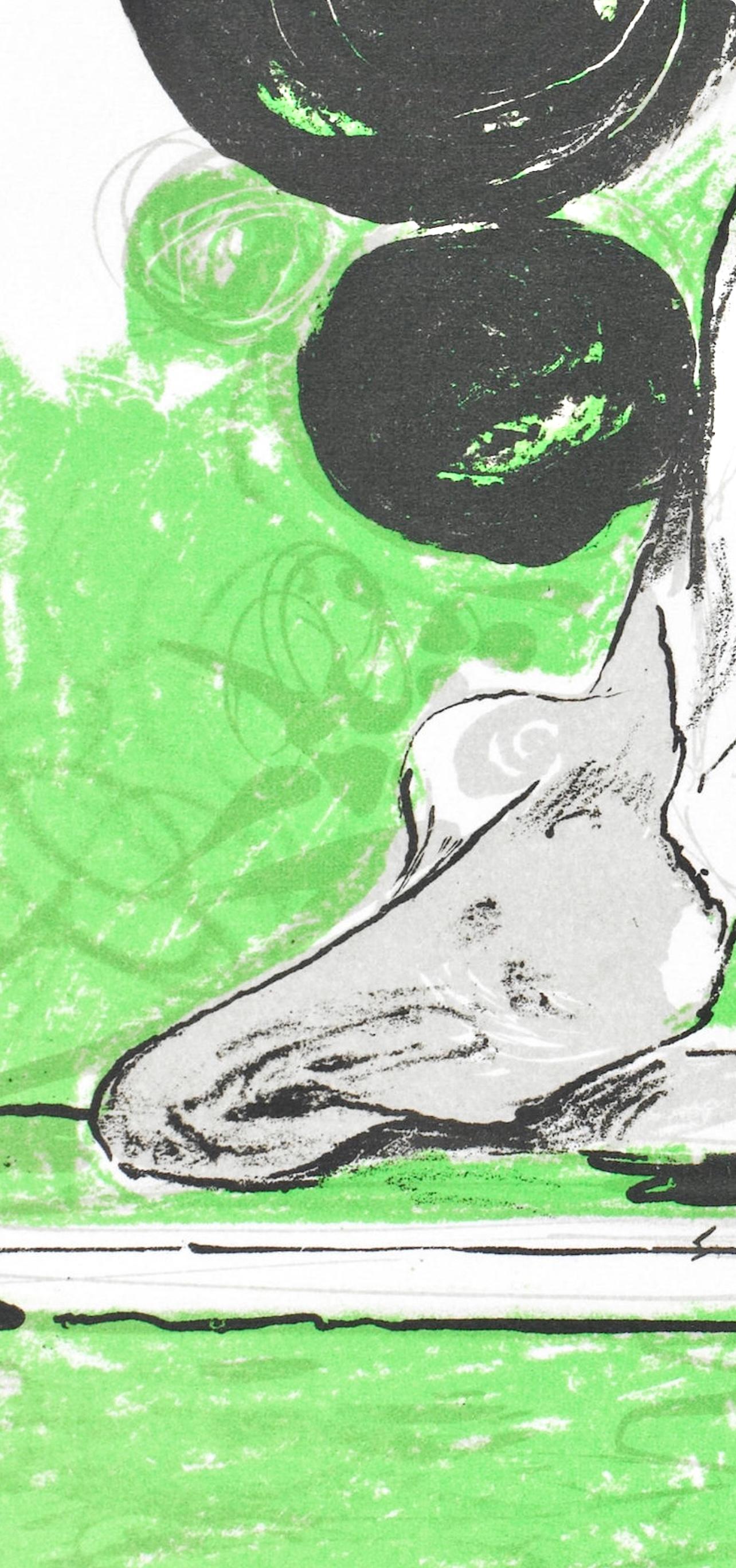 (tariff free*) Hybrid, Souvenirs et Portraits d'Artistes - Print Moderno de Graham Sutherland