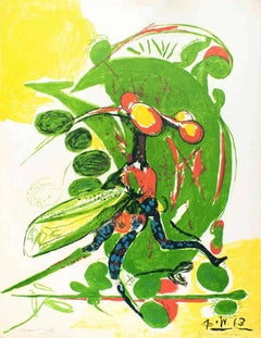 Insect - Original Lithograph by Graham Sutherland - 1963