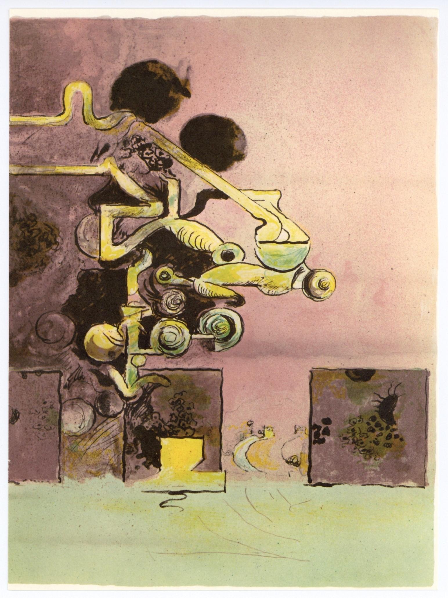 Graham Sutherland Figurative Print - original lithograph