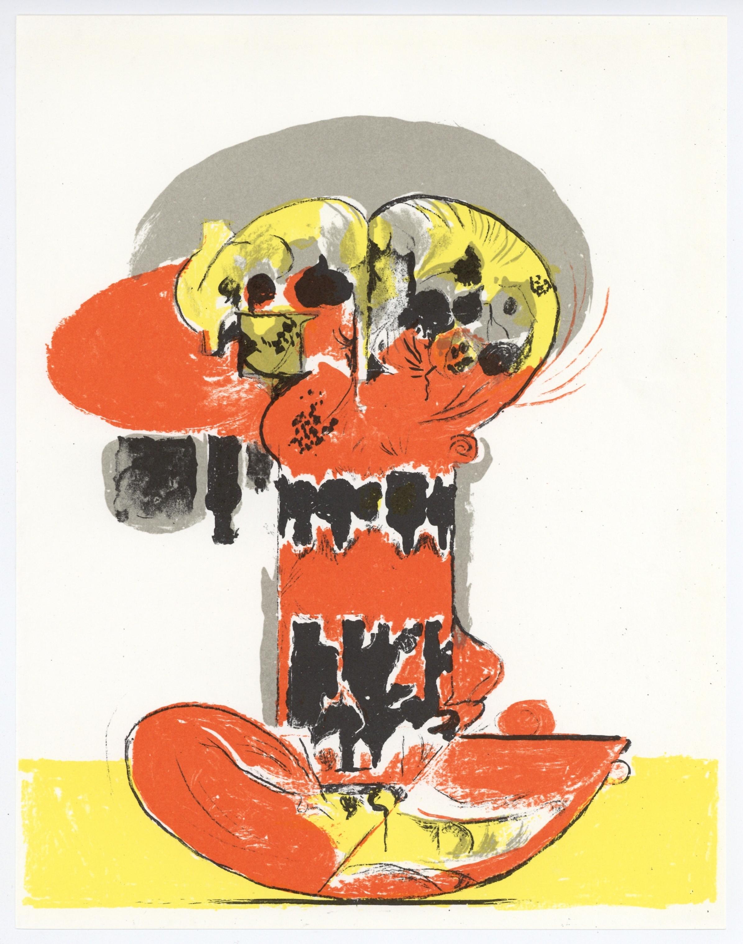 Graham Sutherland Figurative Print - original lithograph