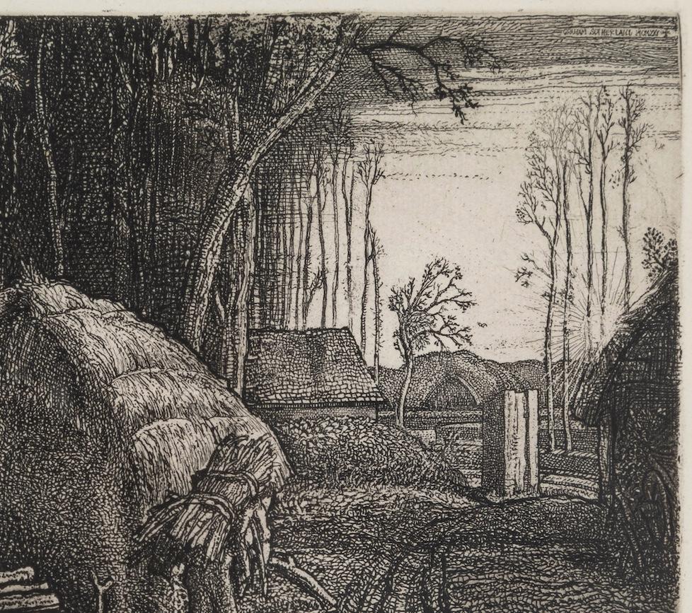 Graham Sutherland era un pittore di paesaggi fantasiosi, nature morte, figure e ritratti.


An He è nato il 24 agosto 1903 a Londra. Abbandona l'apprendistato in ingegneria ferroviaria dopo un anno e studia alla Goldsmiths' College School of Art,