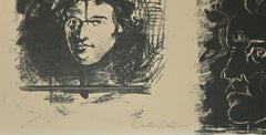 Portrait - Lithograph by Graham Sutherland - 1972