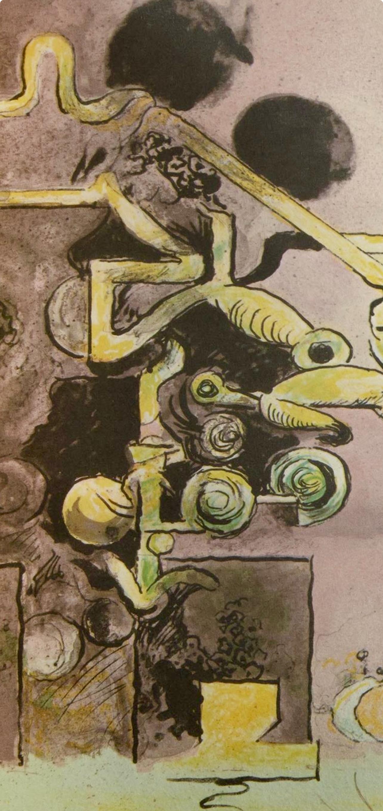 Sutherland, Composition, Ediciones Polígrafa, Redfern Gallery (after) - Modern Print by Graham Sutherland