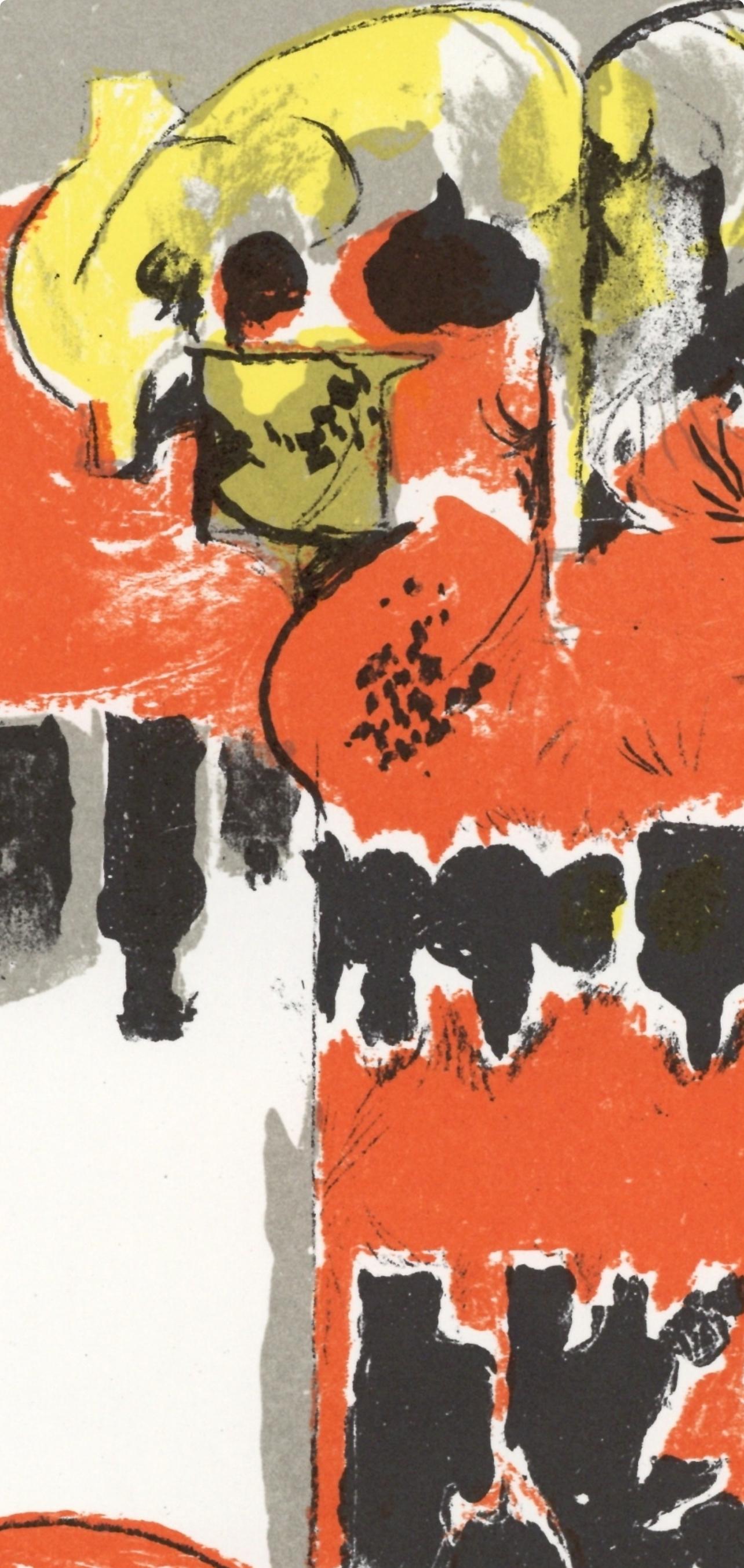 Sutherland, Composition, XXe Siècle (after) - White Figurative Print by Graham Sutherland