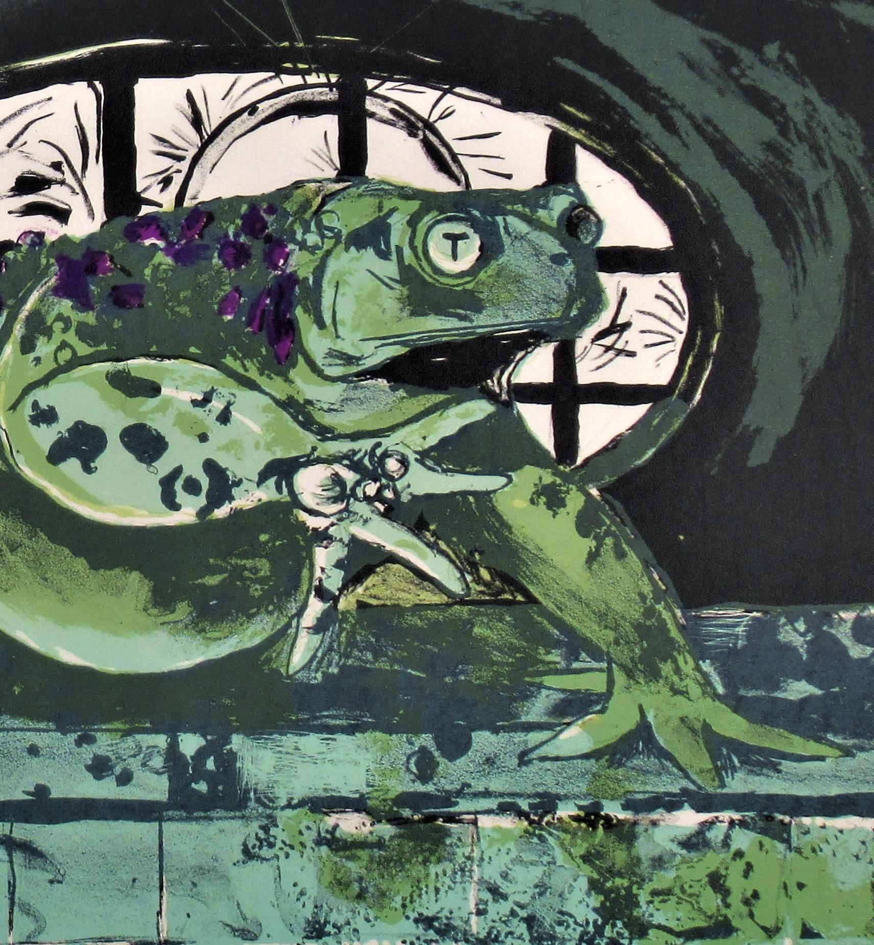 « Toad I » de la suite « Bestiary and some Correspondences »  - Print de Graham Sutherland