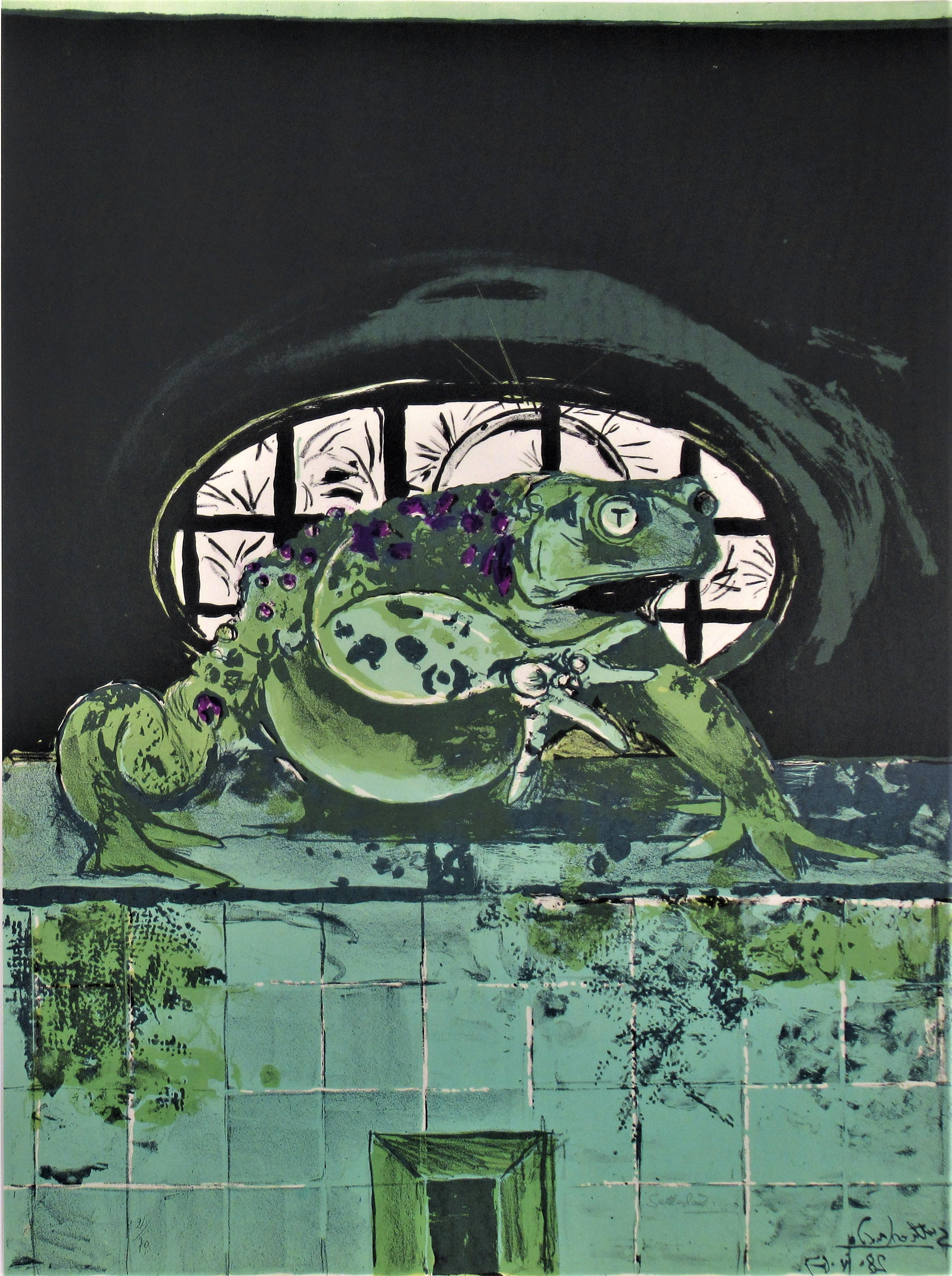 Animal Print Graham Sutherland - « Toad I » de la suite « Bestiary and some Correspondences » 