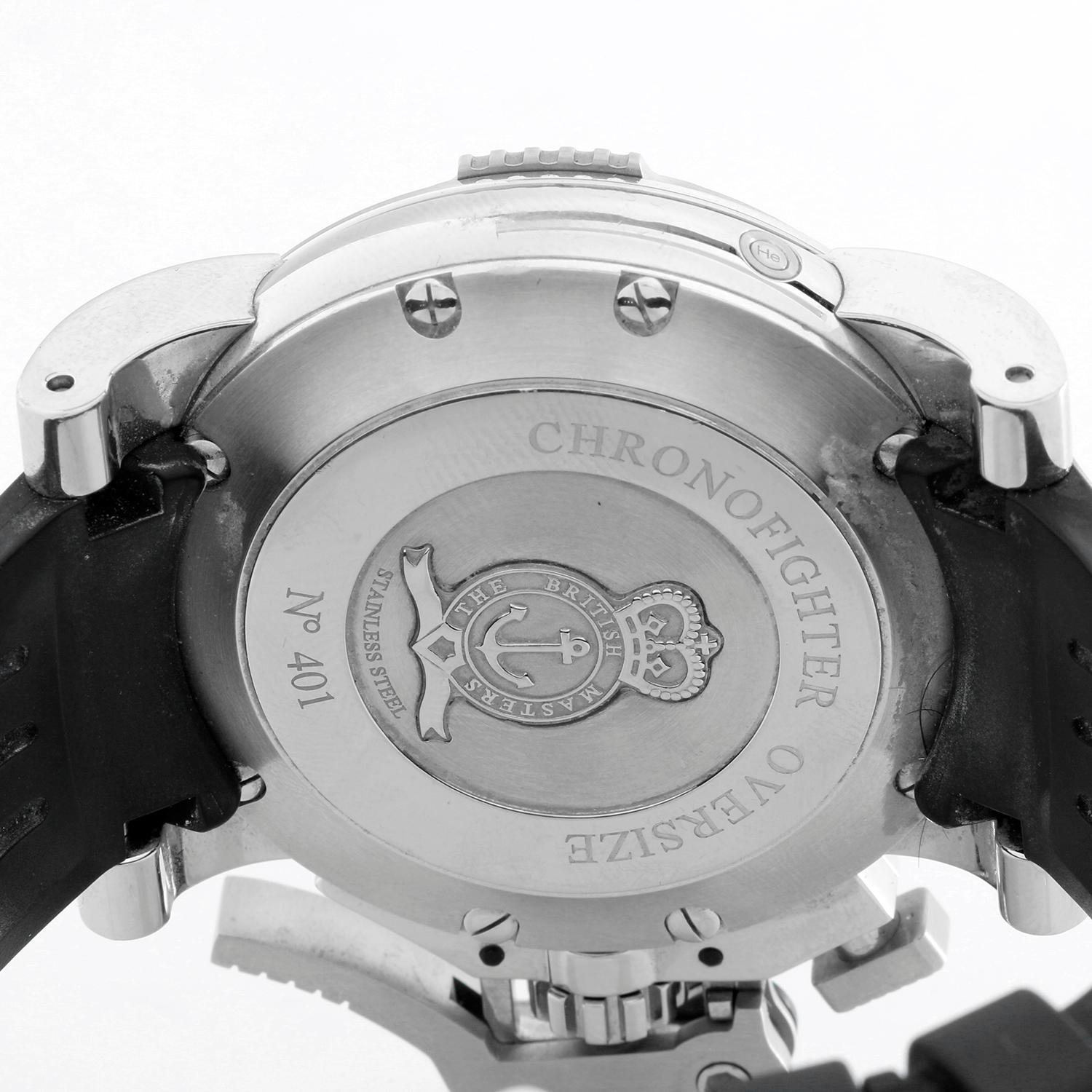 Graham Turbo Diver Chronograph Stainless Steel Men's Watch 2OVES.B15A 1