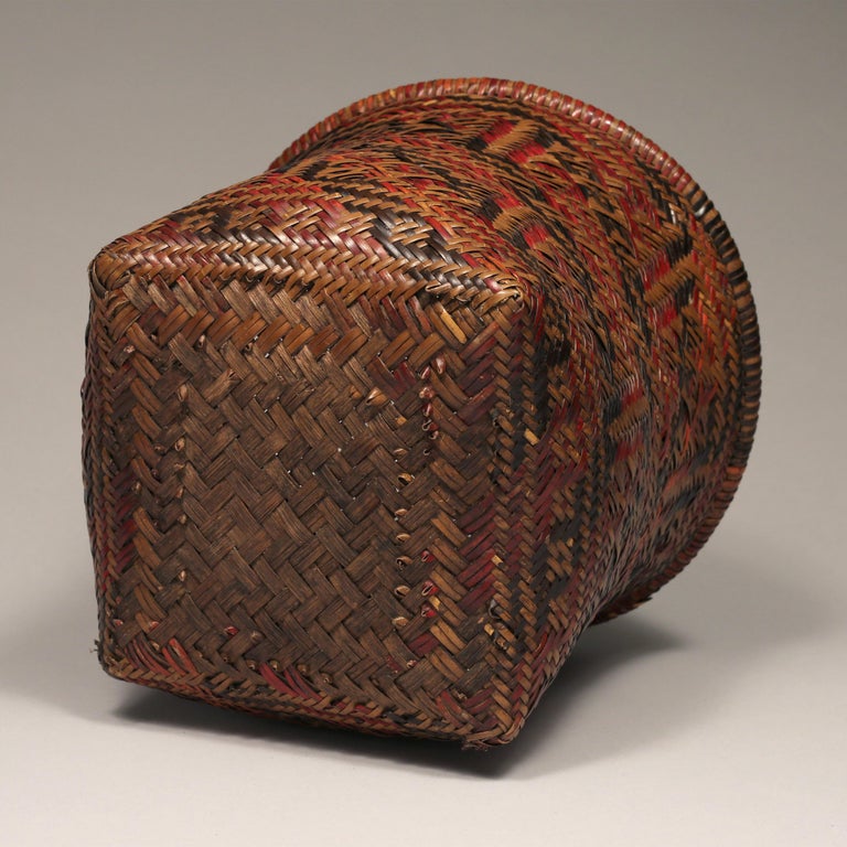 Grain Basket from Iban Dayak, Sarawak, Early 20th Century at 1stDibs