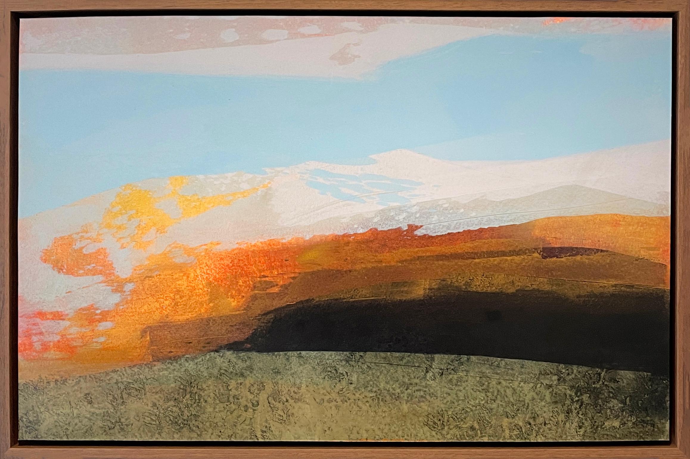 Sonnenaufgang Dumhach I – Painting von Grainne Dowling