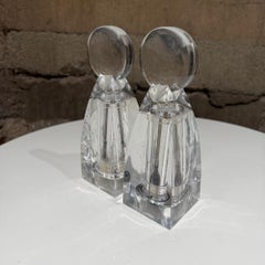 Macina sale e pepe in lucite Grainware Wayne Husted Mid-Century Modern