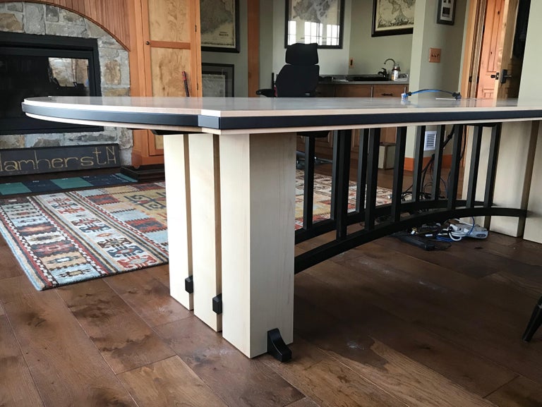 Gramercy Tavern Dining or Desk Table, Hand crafted and ...