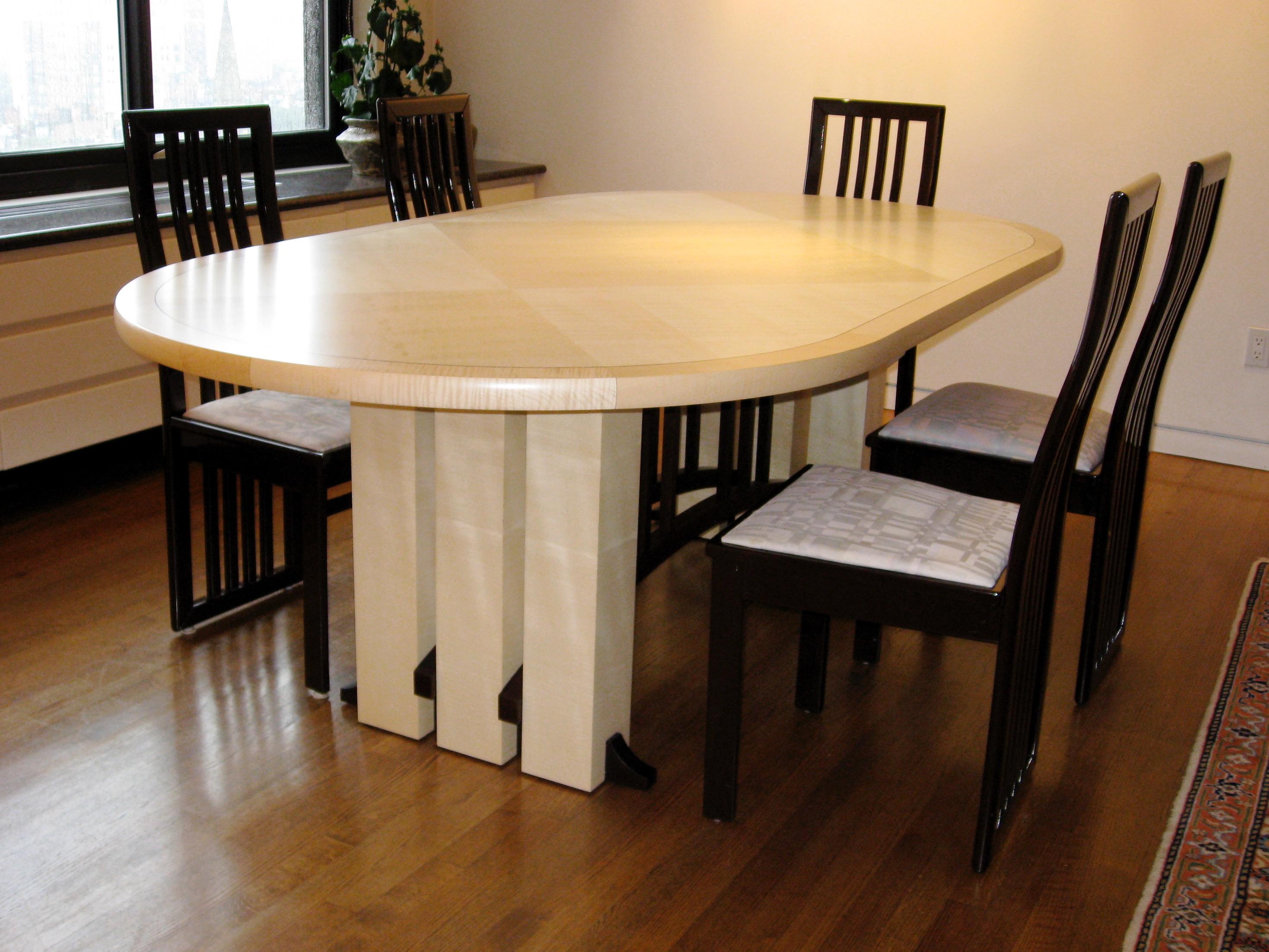 Gramercy Tavern Dining or Desk Table, Hand crafted and Designed by Gregg Lipton In New Condition For Sale In Cumberland, ME