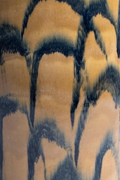 Graminee 07 Glazed Stoneware Stool by Pascale Girardin