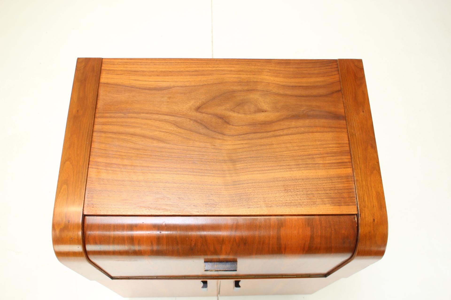 Wood Gramophone Cabinet, 1950's