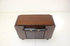 Grammophonschrank Entworfen von Jindřich Halabala, 1950er Jahre