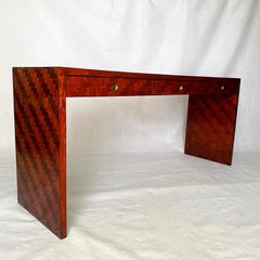 GRAN CONSOLA BAMBÚ  1970.  INSPIRADA   Jean-Michel Frank