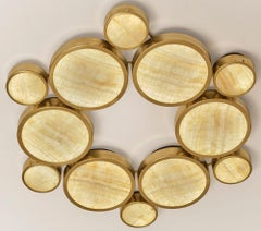 Gran Costellazione Cassiopeia Messing Onyx Flush Mount Kronleuchter Piattelli design