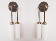 Gran - Set of 2 (large - 69 cm (27 ") -  Brass Double Sconces by Candas