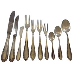 Gran Paris by Camusso Sterling Silver Flatware Set Service Dinner and Lunch