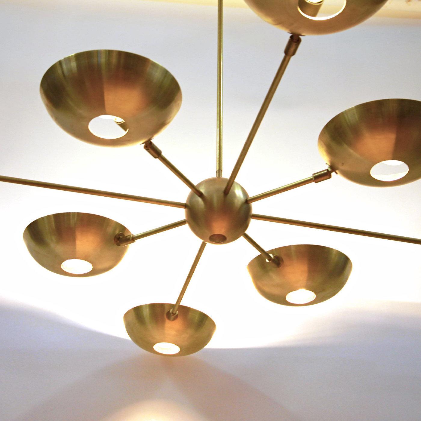 Gran Planetario Orbitale 8-Arm Chandelier by Silvio Piattelli im Zustand „Neu“ im Angebot in Milan, IT
