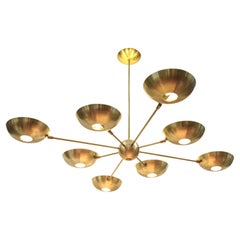 Gran Planetario Orbitale 8-Arm Chandelier by Silvio Piattelli