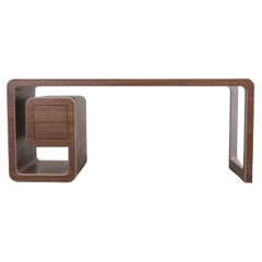 "Gran Torino Big Version" Walnut and Maple 21st Century Desk, by Ivan Paradisi