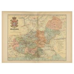 Granada 1902 : une exploration cartographique de la province montagneuse de l'Andruzise