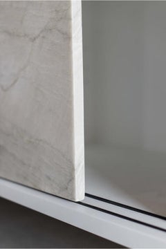 Granada Credenza in Sea Pearl Marble by Croft House