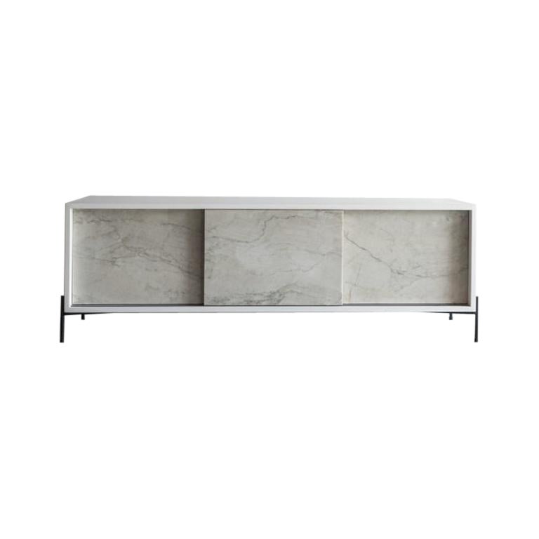 Credenza Granada in marmo Sea Pearl
