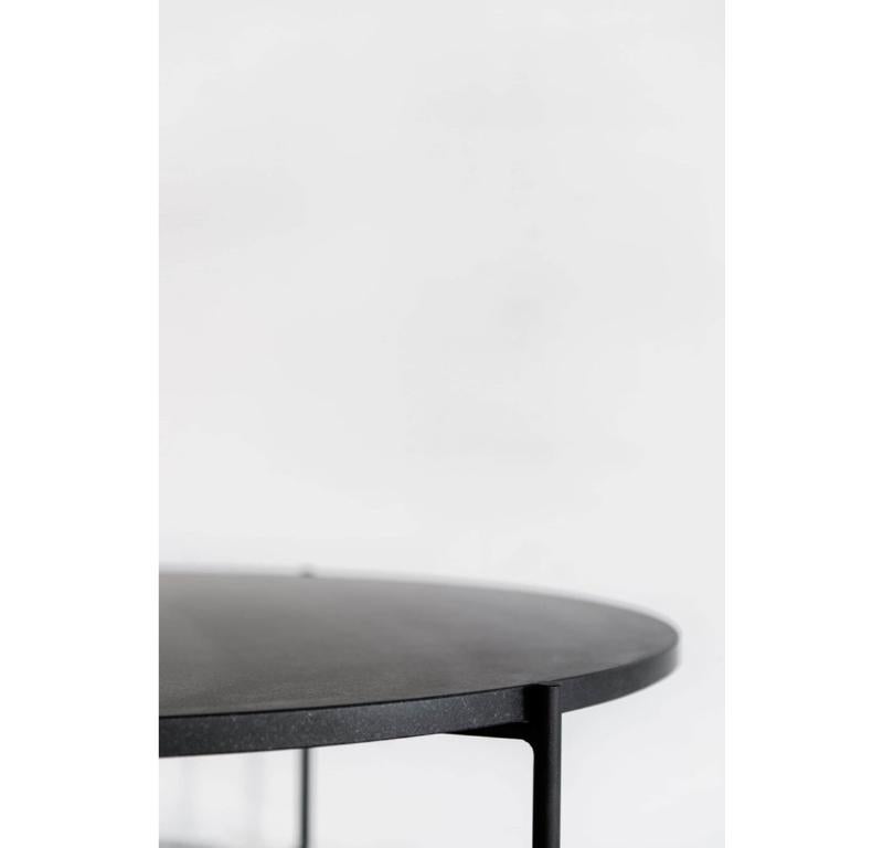 American Granada Round Coffee Table by Croft House For Sale