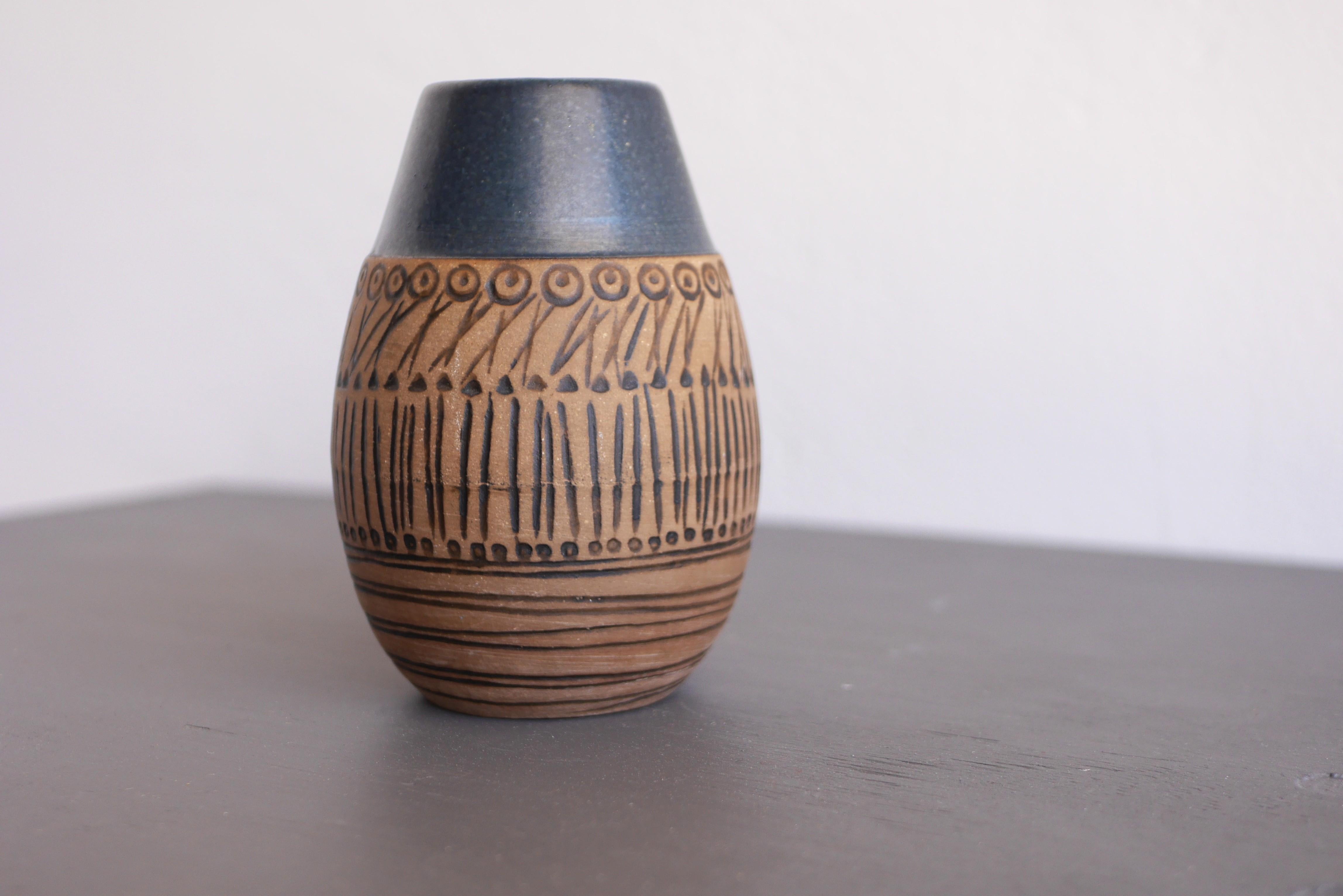 Swedish 'Granada' vase by Lisa Larson for Gustavsberg, Sweden.