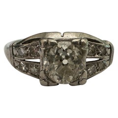 Granat Brothers Art Deco Diamond Engagement Ring