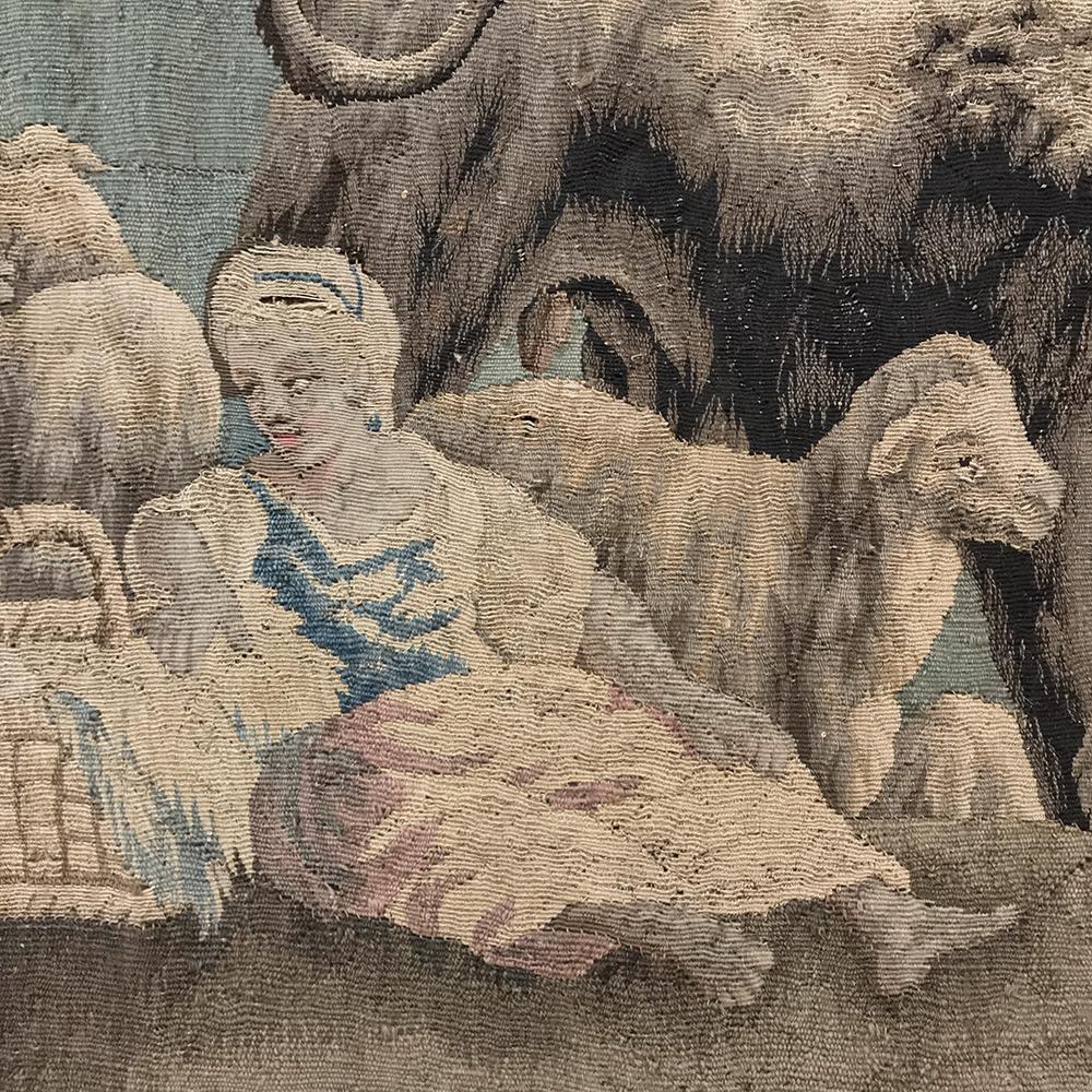 Belgian Grand 17th Century Oudenaarde Tapestry For Sale