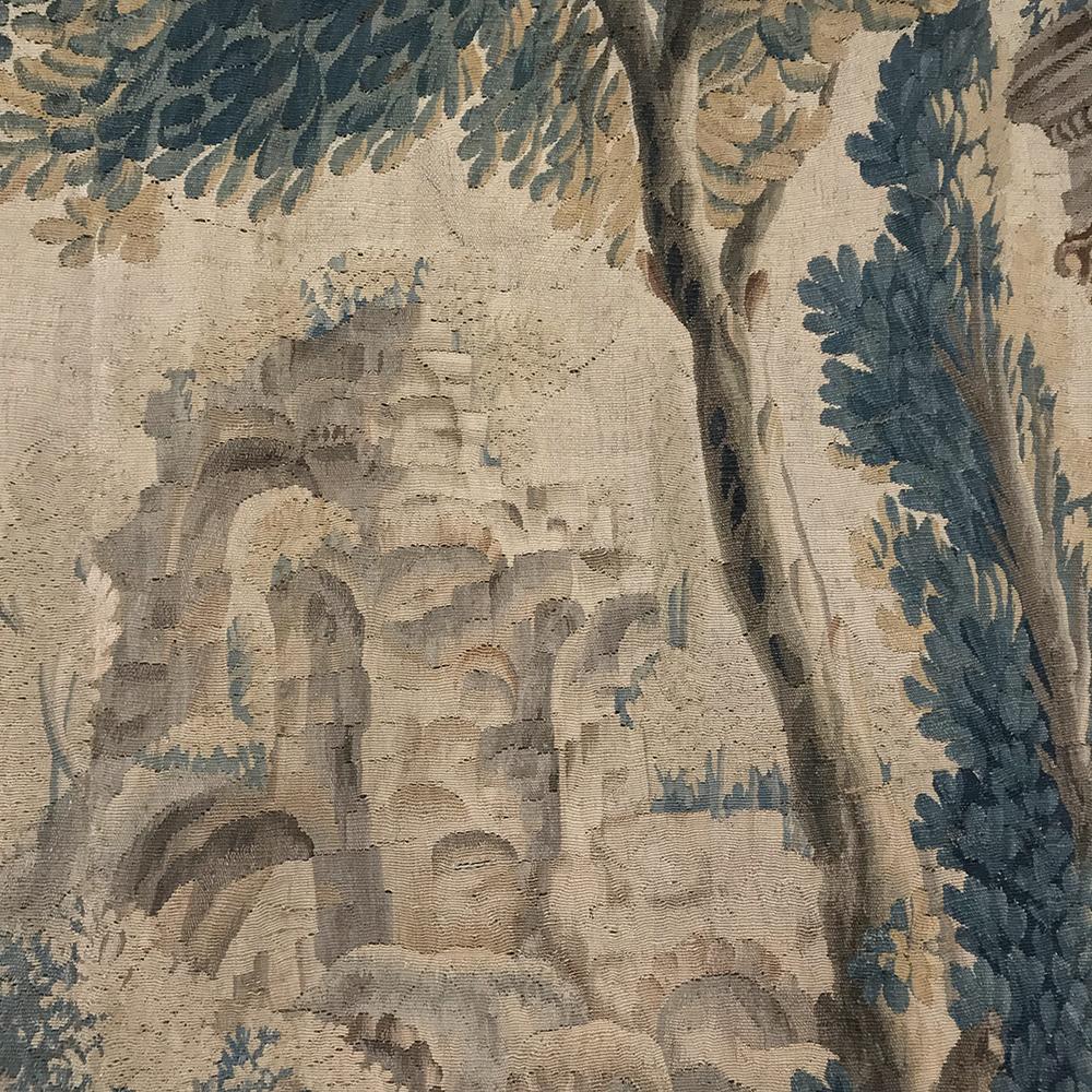 Wool Grand 17th Century Oudenaarde Tapestry For Sale