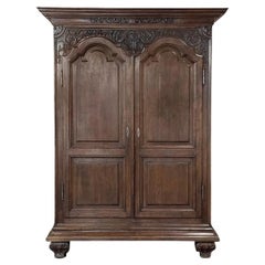 Grand 18th Century Country French Louis XIV Armoire