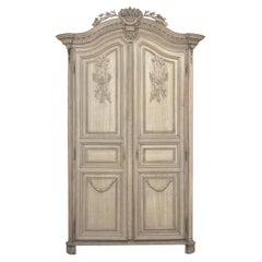 Grand 18th Century Oak Louis XVI Armoire from Namur