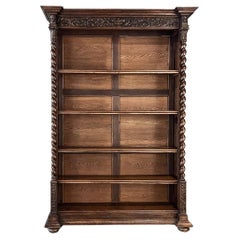 Used Grand 19th Century Dutch Renaissance Open Bookcase