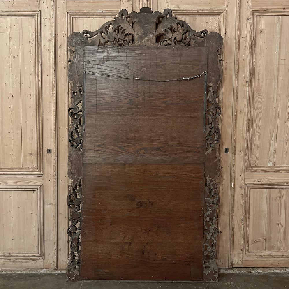 Großer French Renaissance-Spiegel des 19. Jahrhunderts im Angebot 13