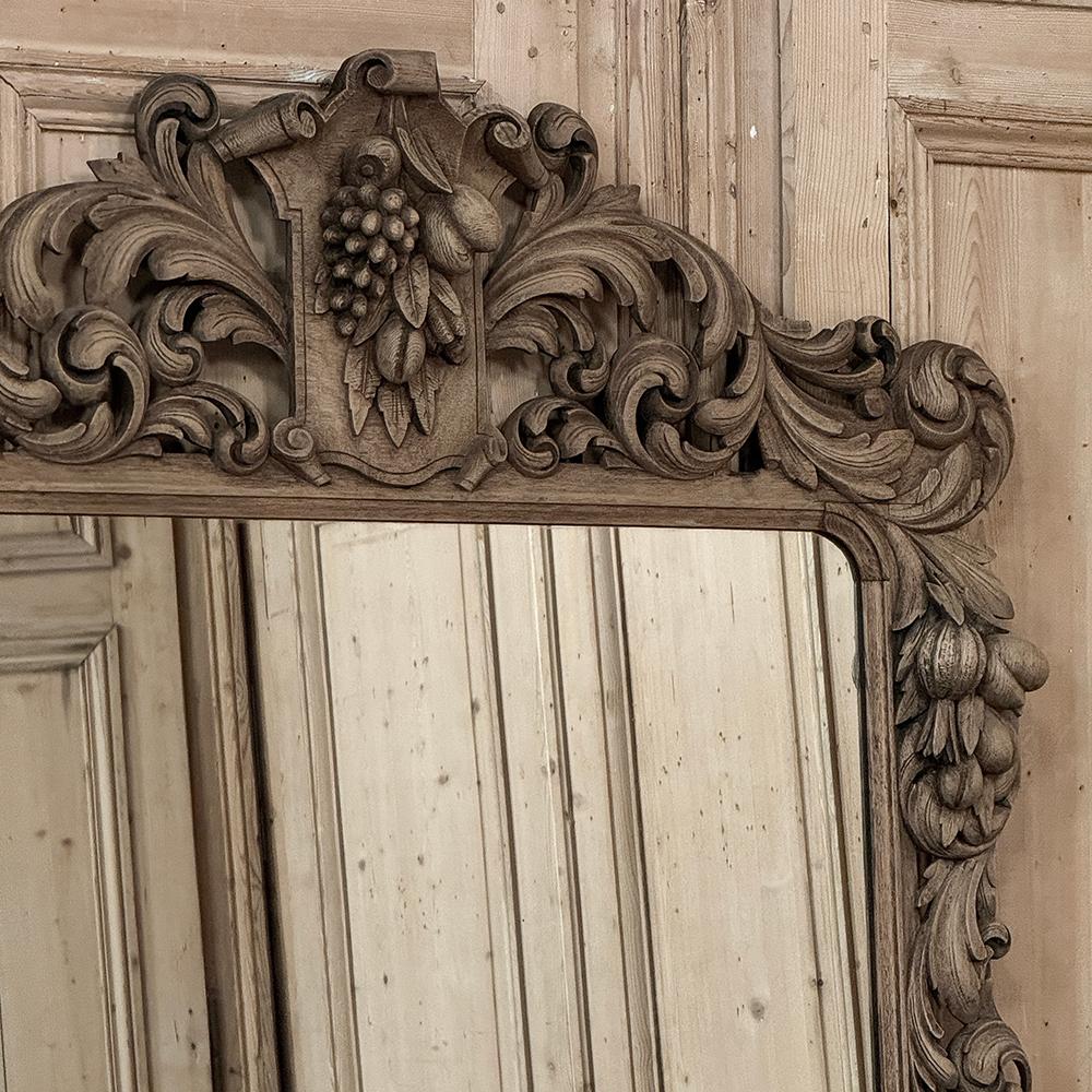 Grand 19th Century French Renaissance Mirror For Sale 2