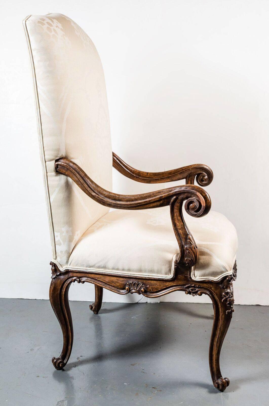 Italian Grand, 19th Century Hall Chairs For Sale