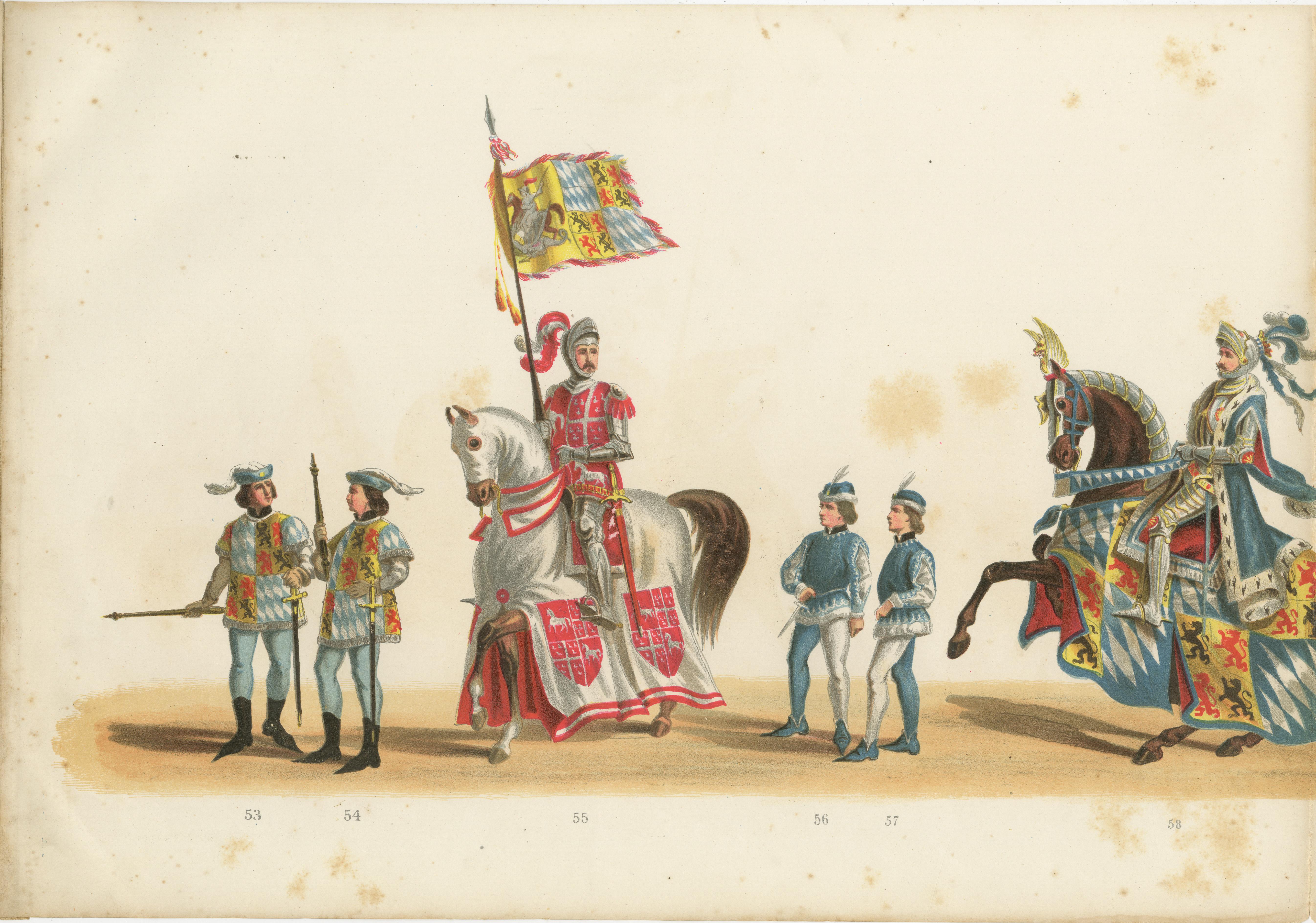 Grand 7.6m (299 Inch) Delft Student Corps Parade - Rare 1878 Leporello en vente 5