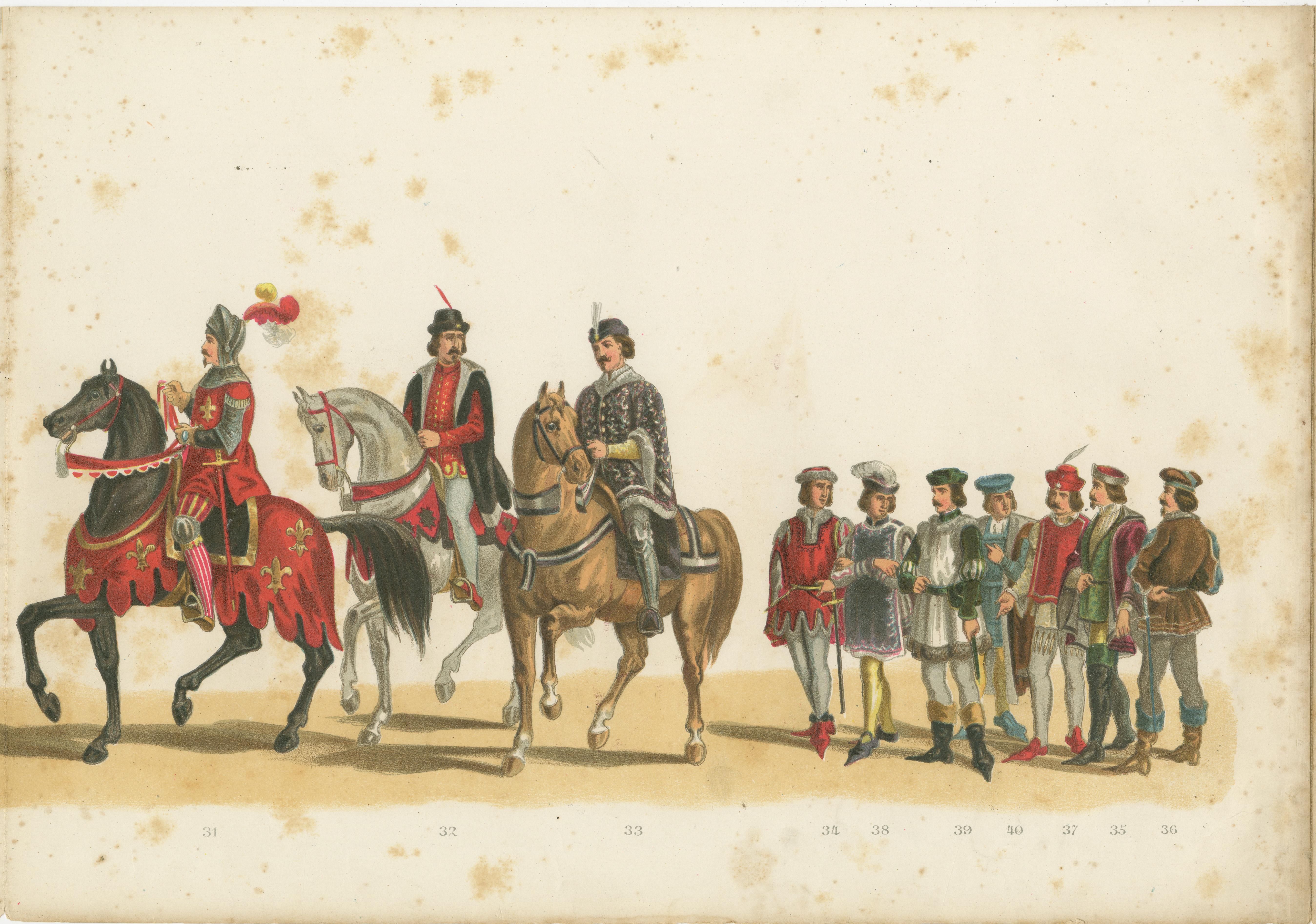 Grand 7.6m (299 Inch) Delft Student Corps Parade - Rare 1878 Leporello en vente 2
