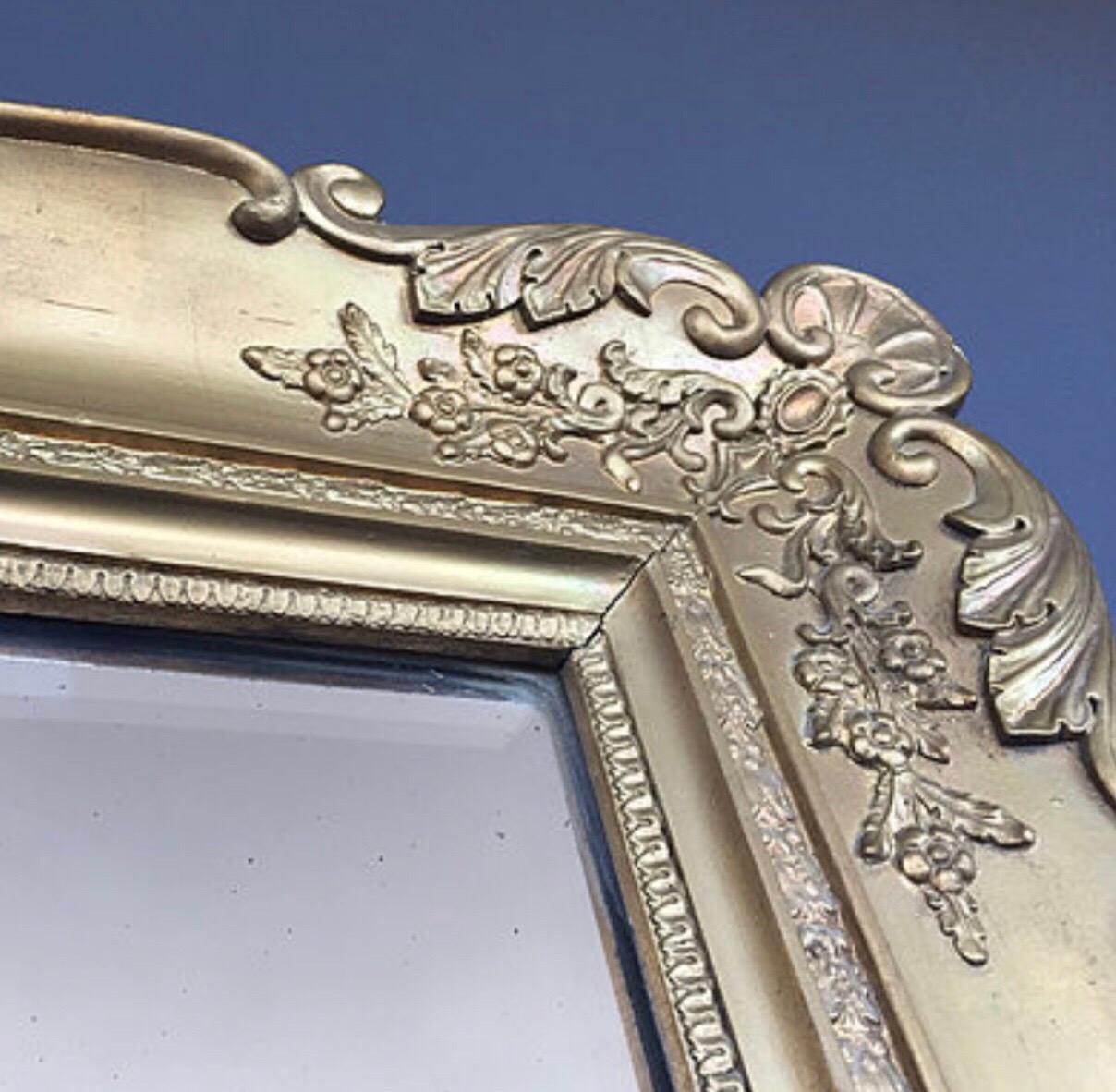 Grand Antique French Baroque Mirror, early 1800s (Barock)