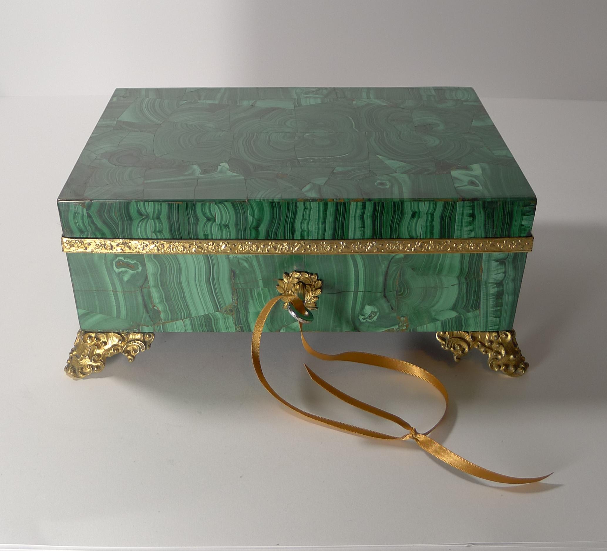 antique bronze jewelry box